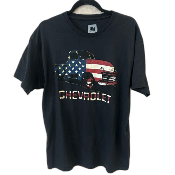 GM T-Shirt Men’s Size L Color Black Official Licensed Product Graphic Truck - Picture 1 of 9